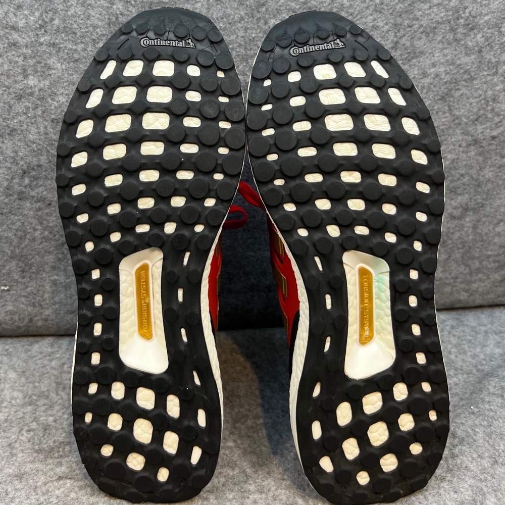 Adidas Ultraboost 4.0 Red Gold "Hear Me Roar" Women's Running Shoes Size 10 - Picture 7 of 7